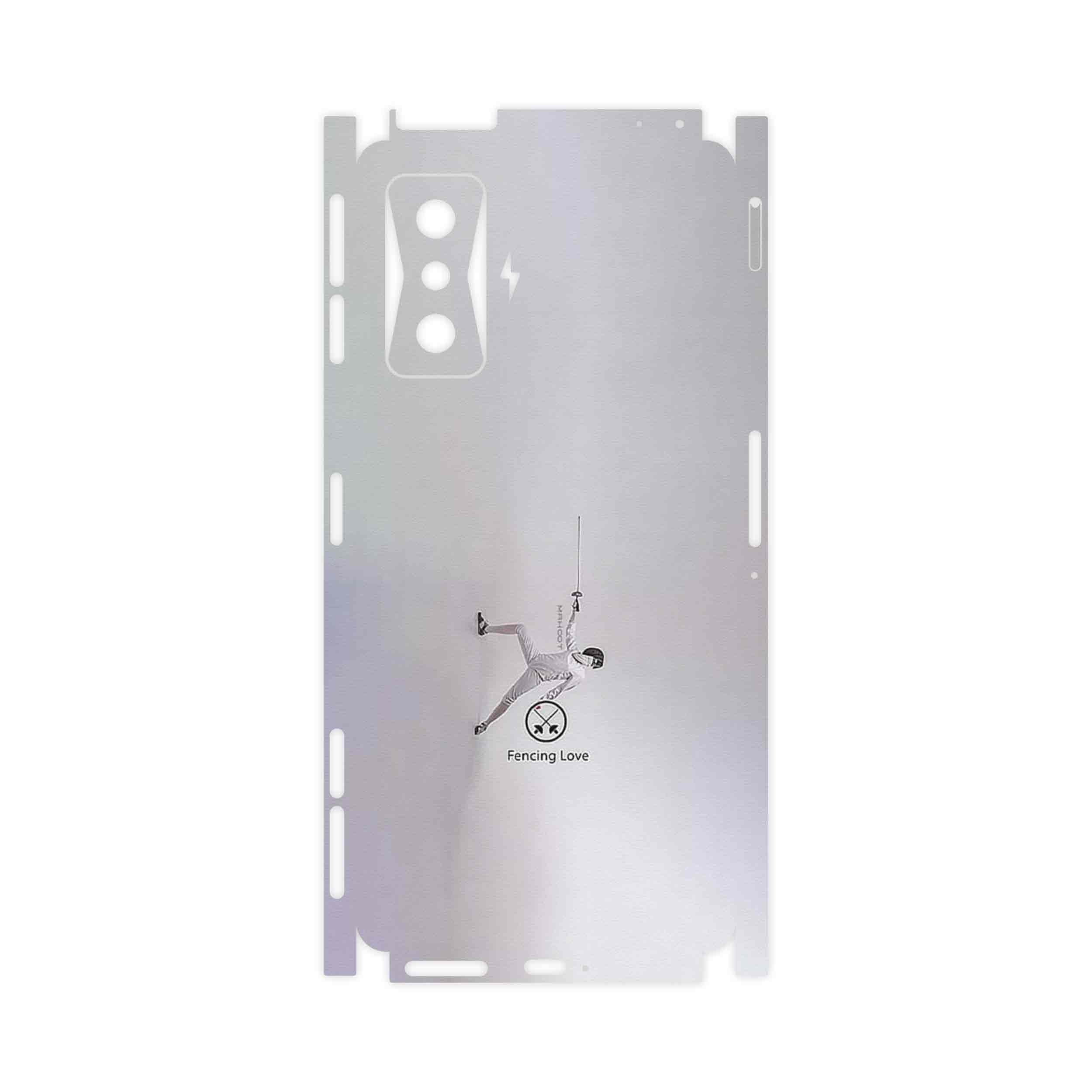 برچسب پوششی ماهوت مدل Fencing-FullSkin مناسب برای گوشی موبایل شیائومی Redmi K50 Gaming