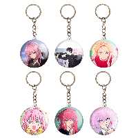 جاکلیدی خندالو مدل انیمه شیکیموری کد 827A مجموعه 6 عددی