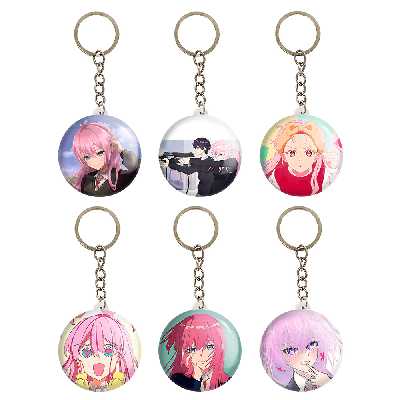 جاکلیدی خندالو مدل انیمه شیکیموری کد 827A مجموعه 6 عددی