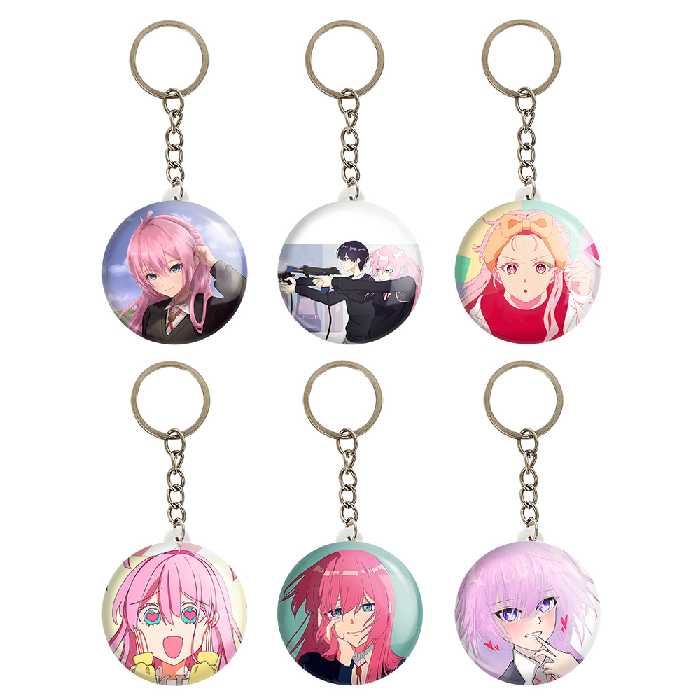 جاکلیدی خندالو مدل انیمه شیکیموری کد 827A مجموعه 6 عددی