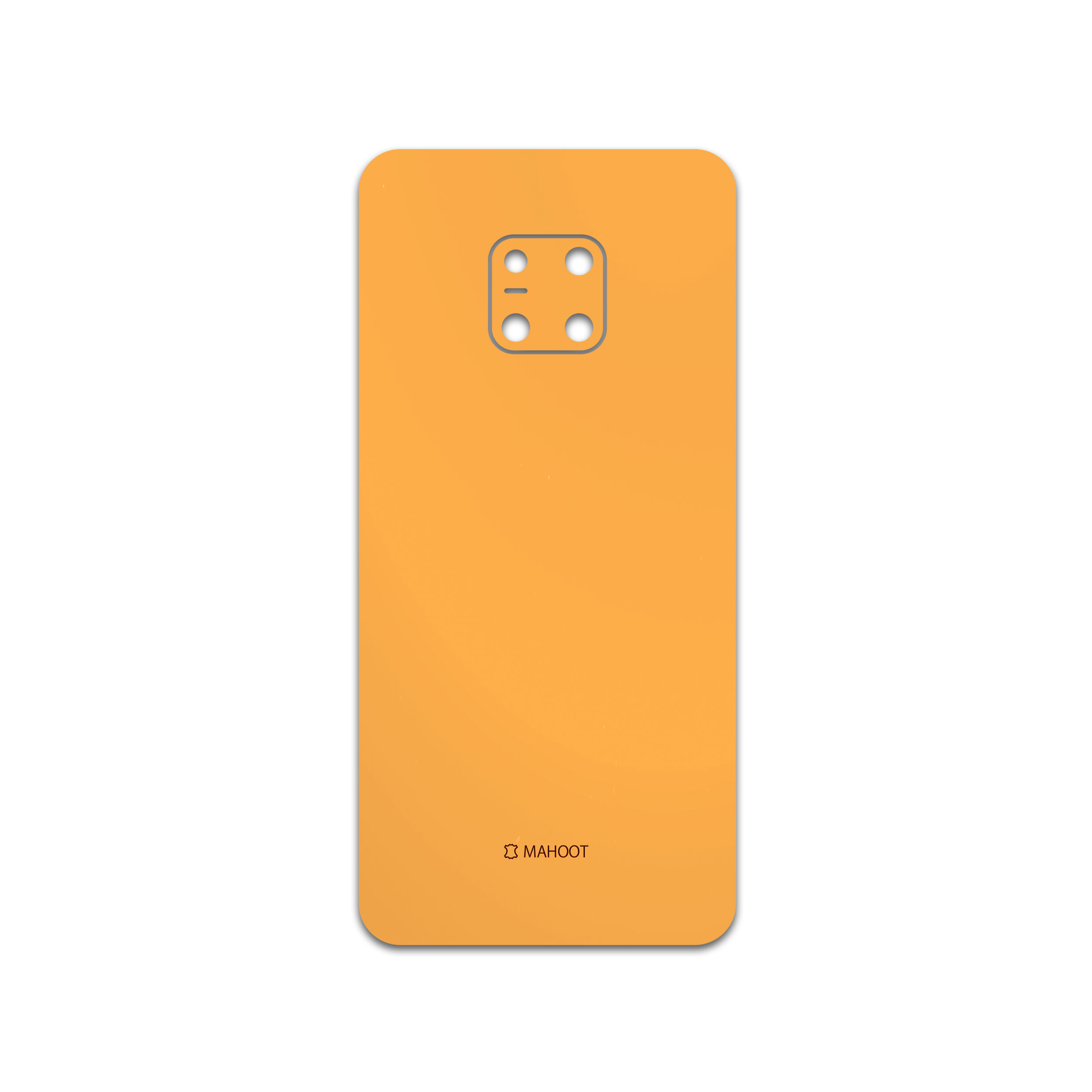 برچسب پوششی ماهوت مدل Matte-Orange مناسب برای گوشی موبایل هوآوی Mate 20 Pro