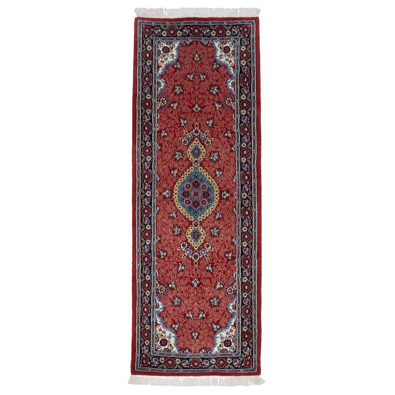 فرش دستباف کناره طول دو متر سی پرشیا کد 174249 