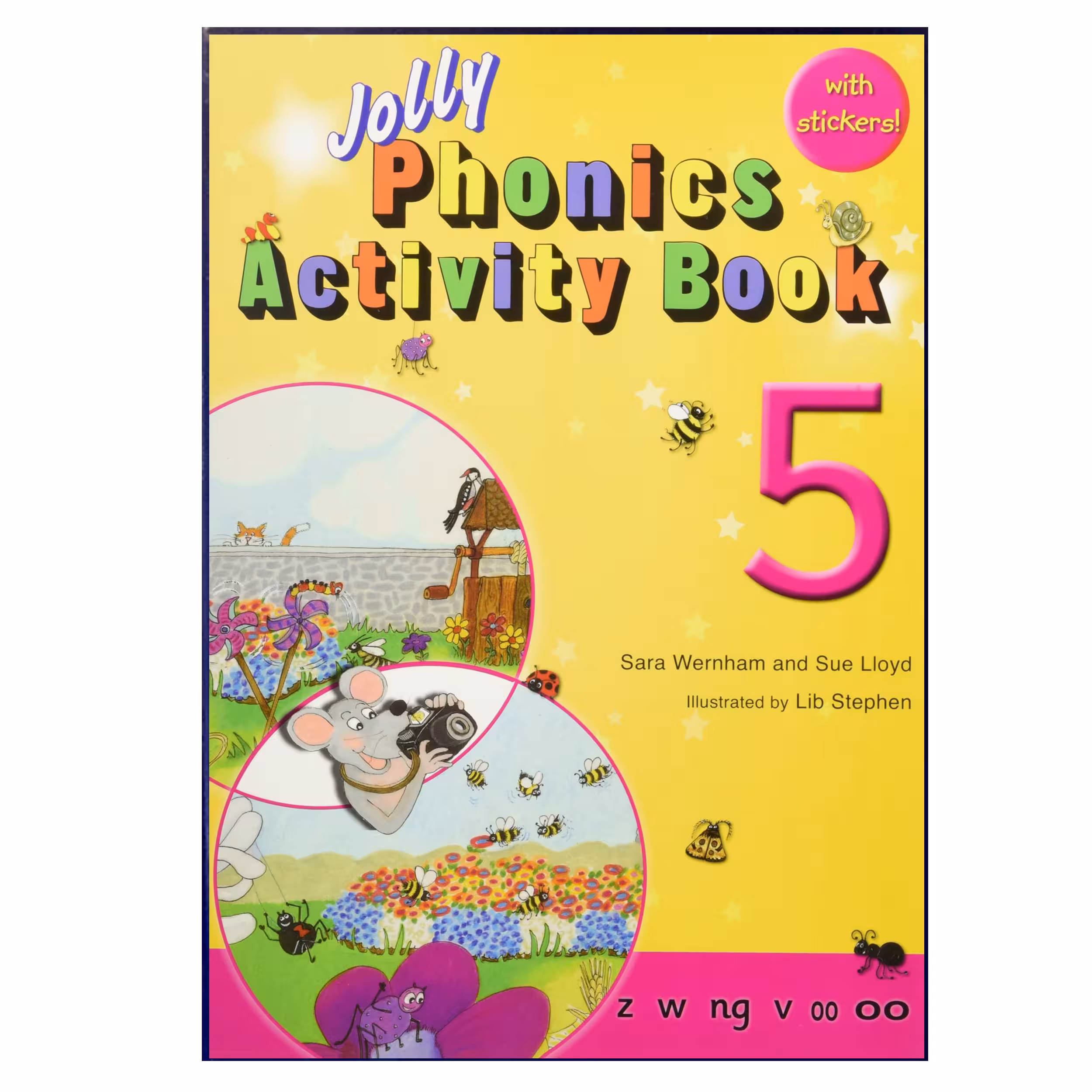 کتاب Jolly Phonics Activity Book 5 اثر Sue Lioyd and Sara Wernham انتشارات هدف نوین