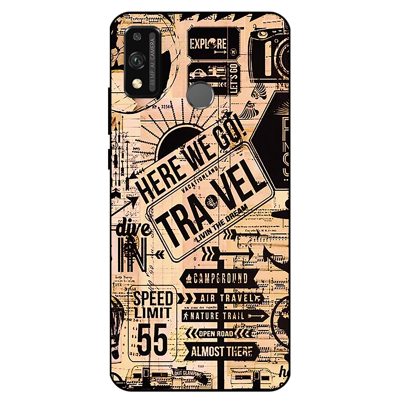  کاور مگافون کد 8098 مناسب برای گوشی موبایل آنر 9X Lite