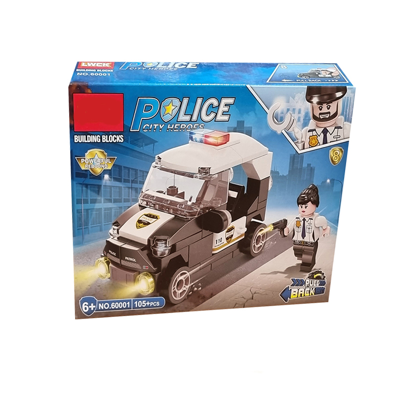 ساختنی طرح ماشین پلیس مدل 60001-8