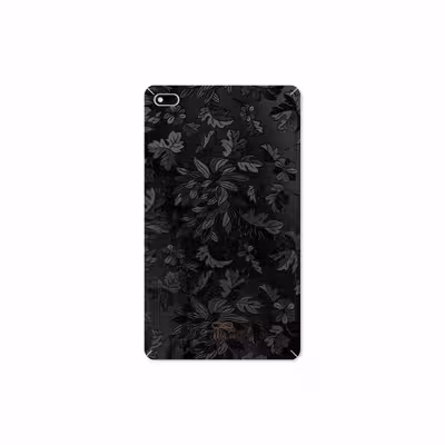 برچسب پوششی ماهوت مدل Black-Wildflower مناسب برای تبلت لنوو E7