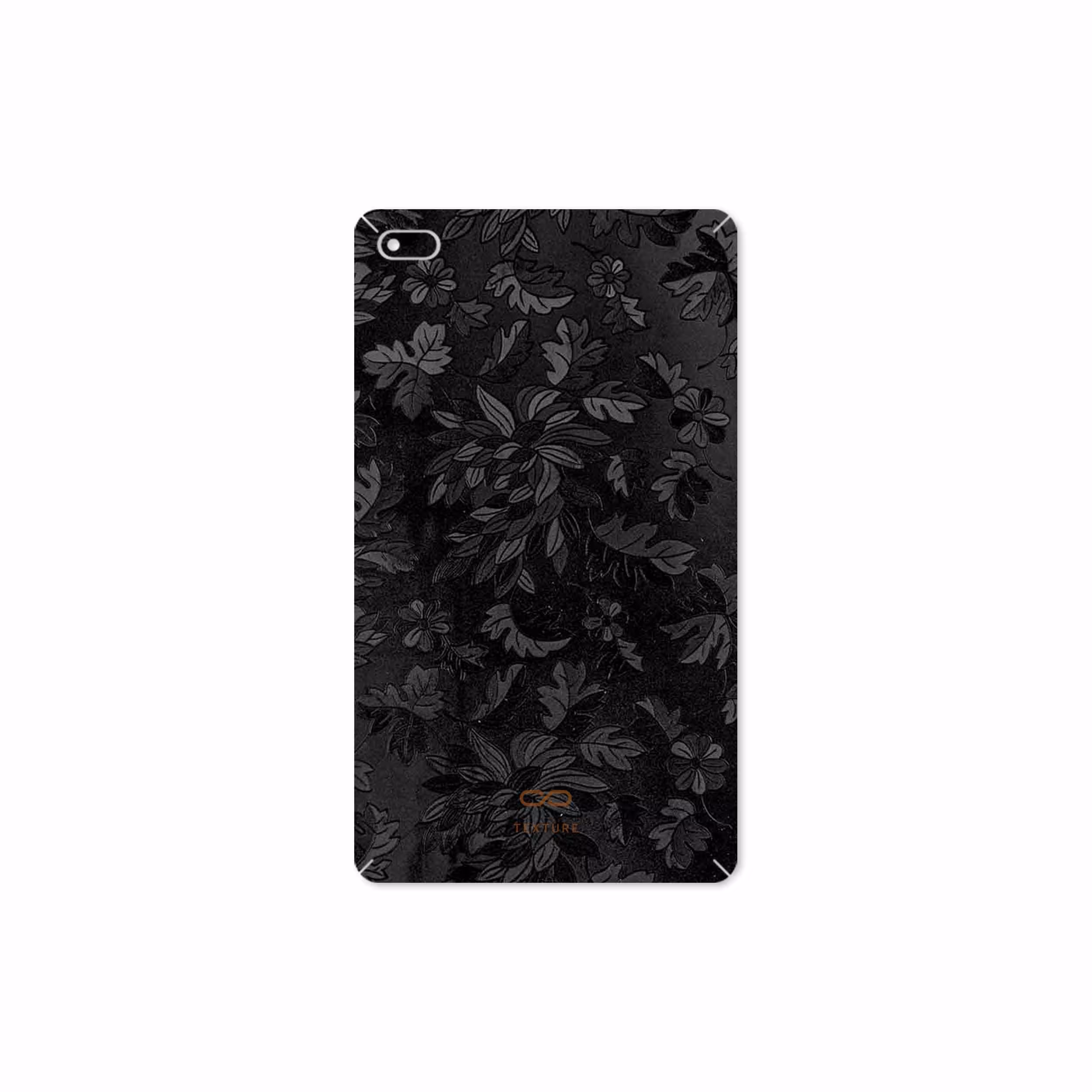 برچسب پوششی ماهوت مدل Black-Wildflower مناسب برای تبلت لنوو E7