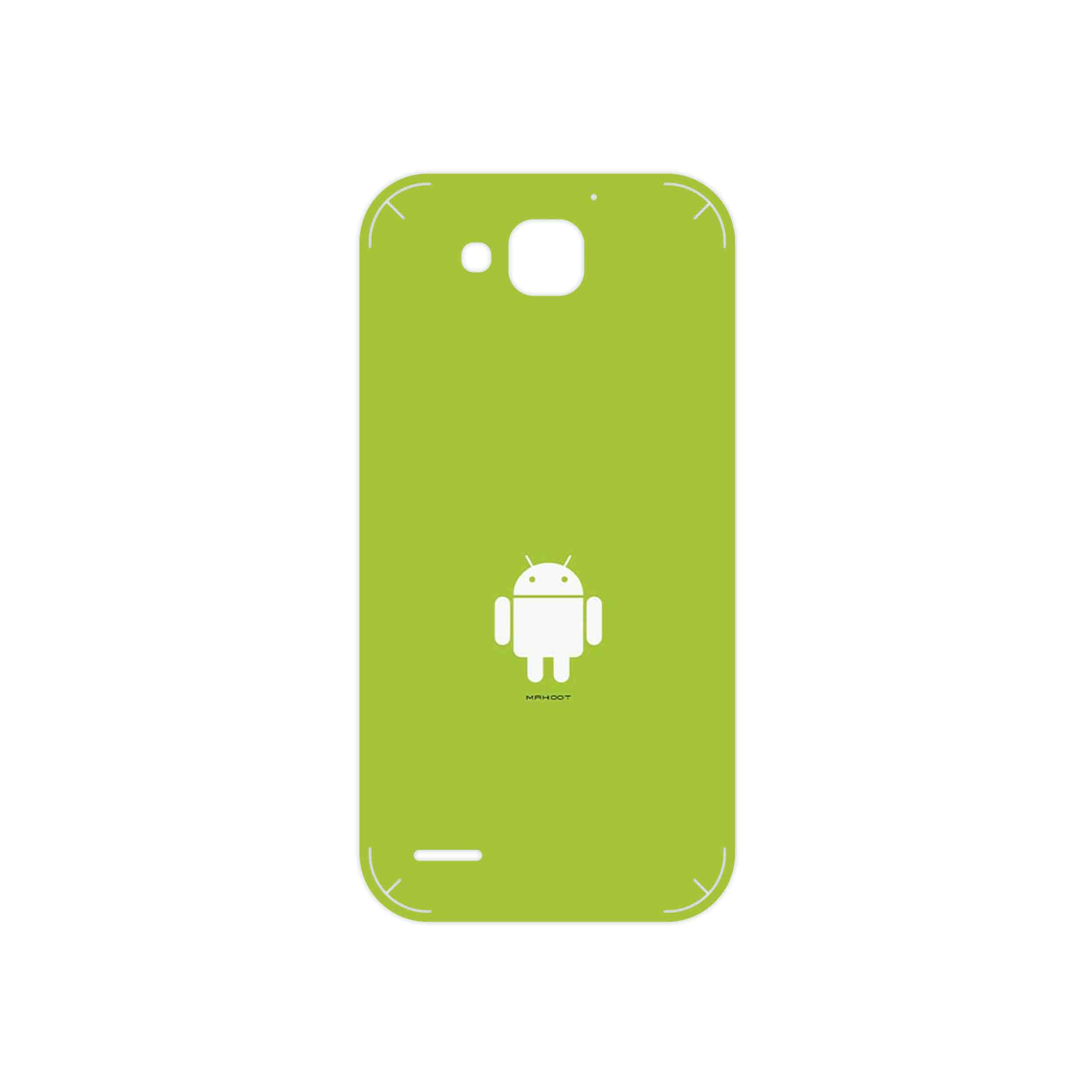 برچسب پوششی ماهوت مدل Andorid مناسب برای گوشی موبایل هوآوی Ascend G750