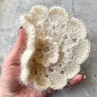 اسکاچ کاموایی آشپزخانه رنگ سفید صدفی قطر 14 سانتی متر