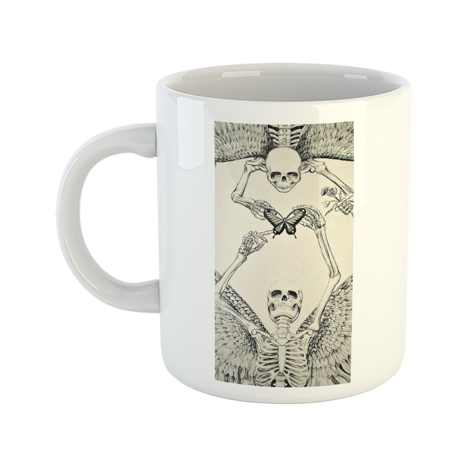 ماگ طرح عشق مدل اسکلت L30