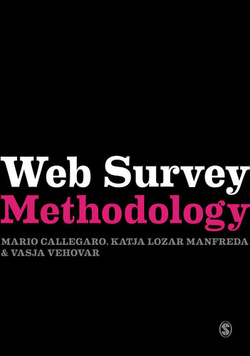 خرید و دانلود نسخه کامل کتاب Web Survey Methodology