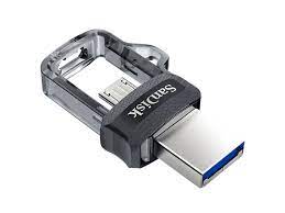 فلش مموری SanDisk ULTRA DUAL DRIVE m3.0 OTG &#8211; 64GB