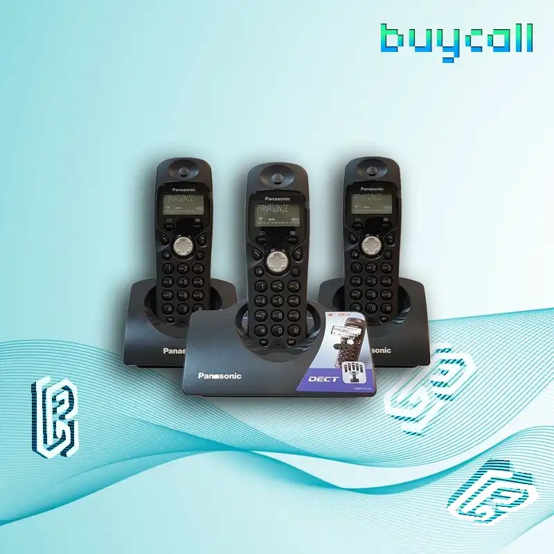 گوشی تلفن بی سیم پاناسونیک مدل KX-TCD433 گارانتی12 ماهه پویان