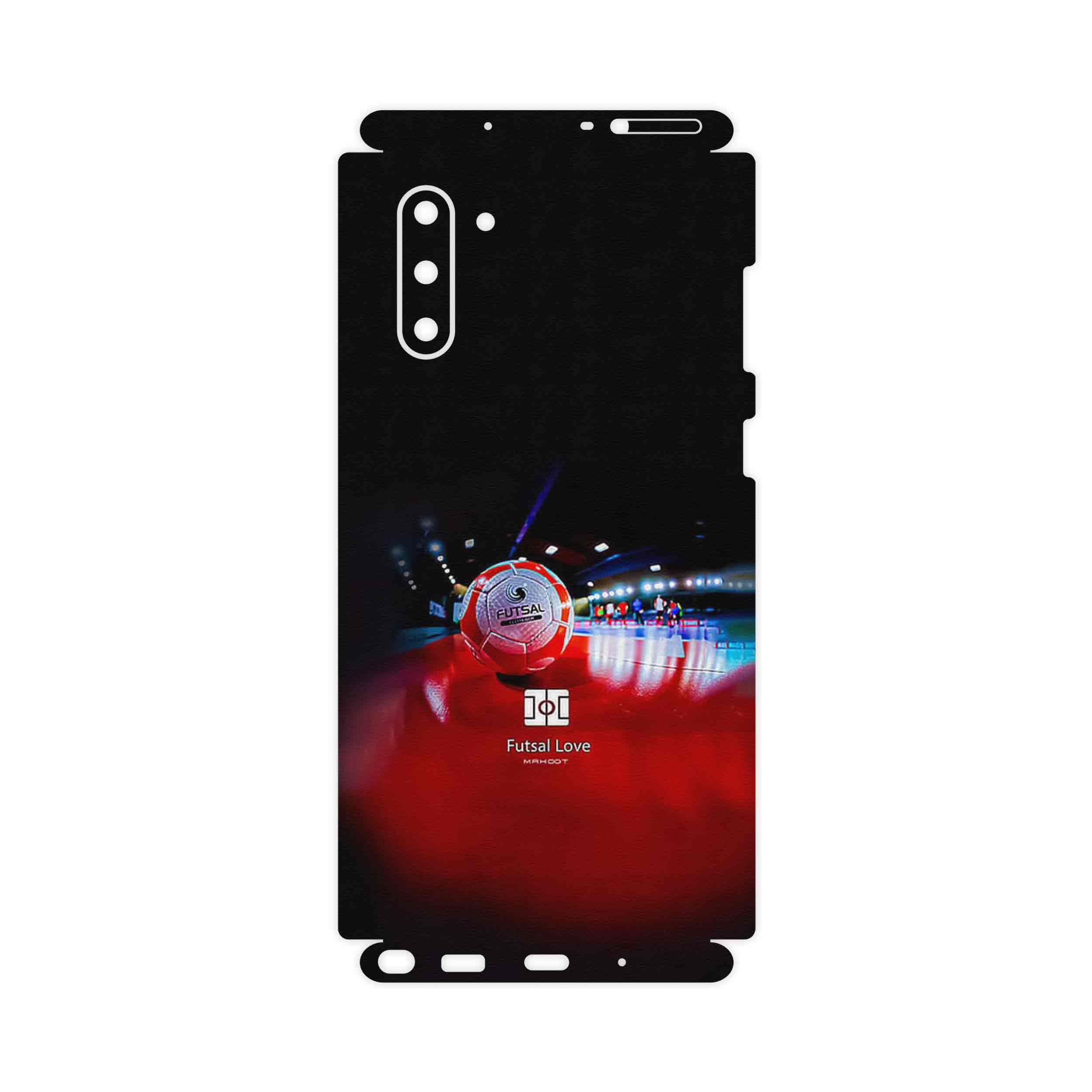 برچسب پوششی ماهوت مدل Futsal-FullSkin مناسب برای گوشی موبایل سامسونگ Galaxy Note 10