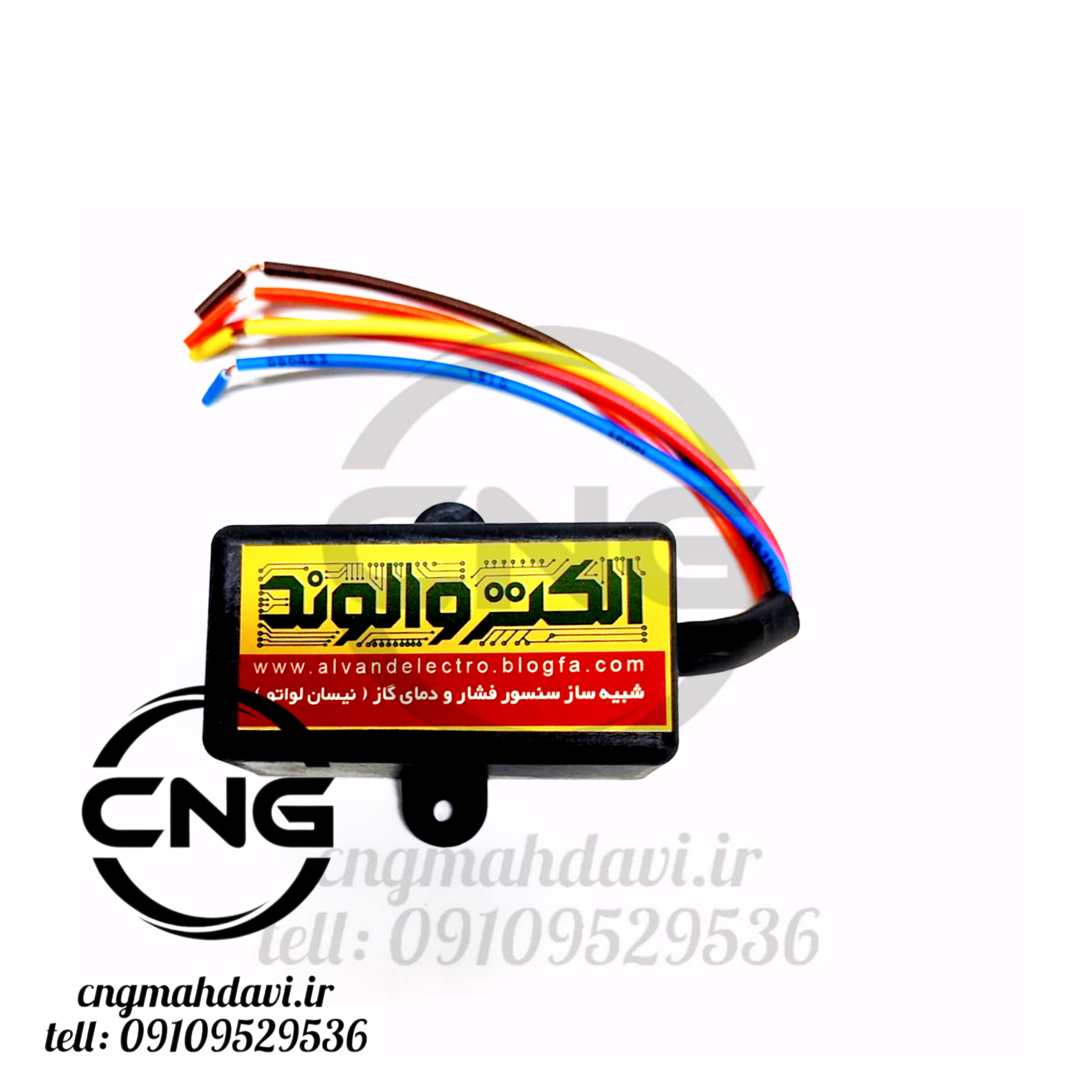 شبیه ساز سنسور فشار و دمای گاز نیسان لواتو برند الکترو الوند | سی ان جی مهدوی