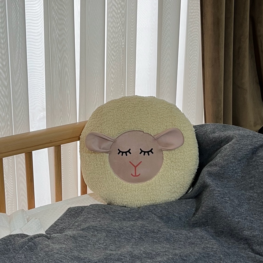 کوسن ببعی دستساز رامُن(35سانتی،سه رنگ متنوع)