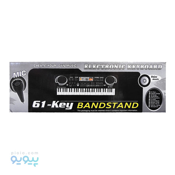 پیانو اسباب بازی 61 کلید BANDSTAND آیتم 6106