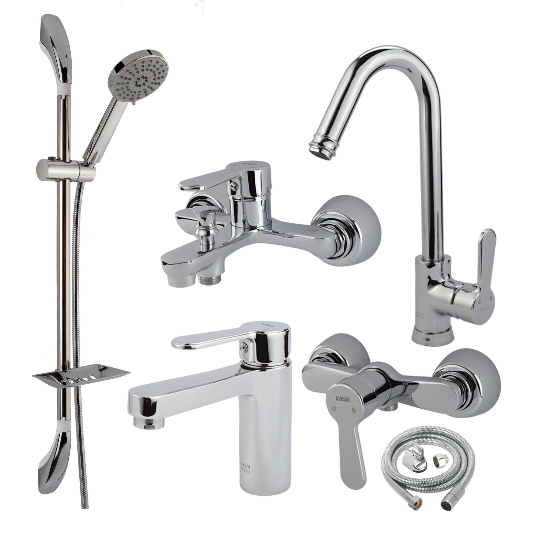 ست شیرآلات کسری مدل ادموند مجموعه 6 عددی