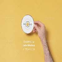 موکاپ سی دی در دست | گرافیک با طعم تربچه