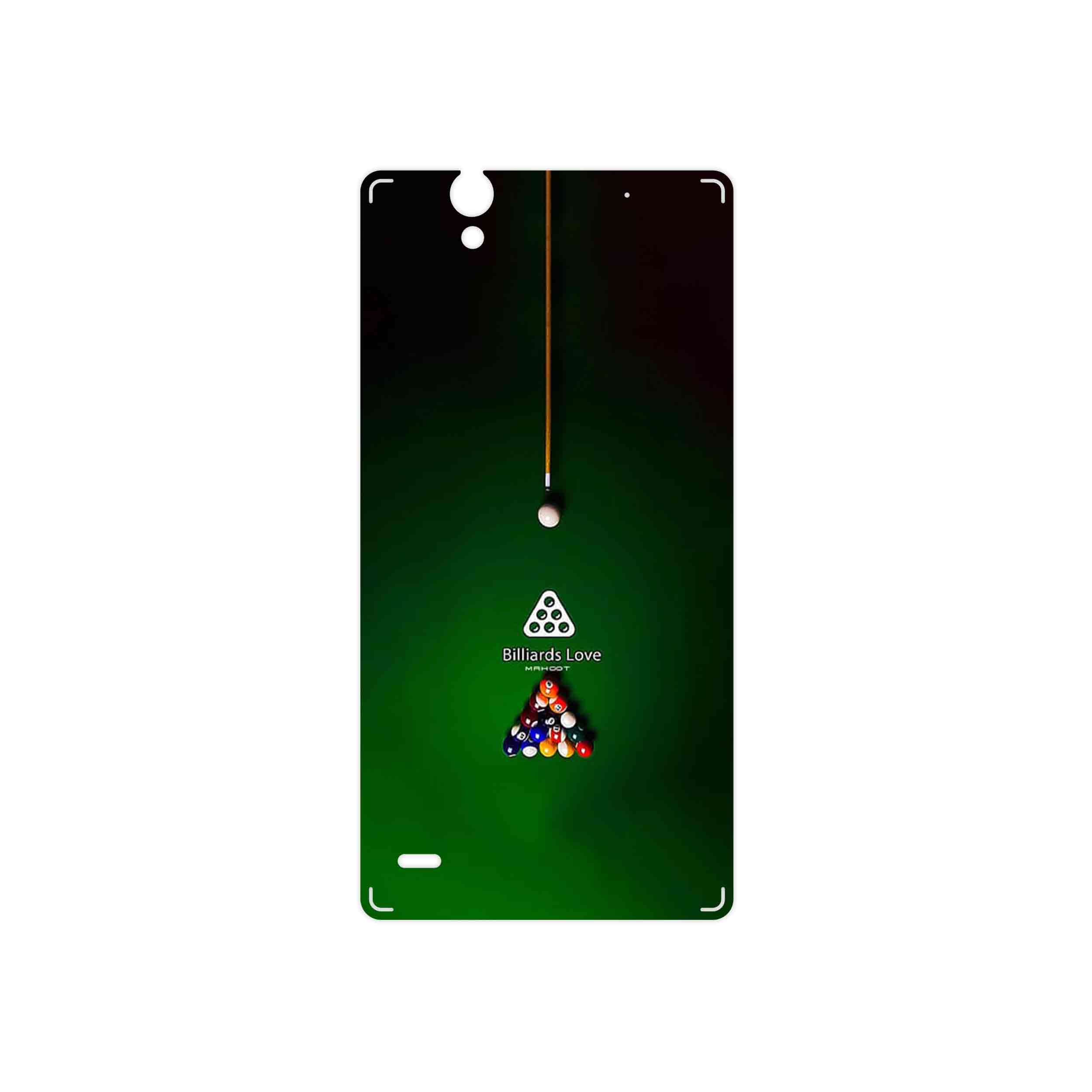 برچسب پوششی ماهوت مدل Pool Billiards Pro مناسب برای گوشی موبایل سونی Xperia C4