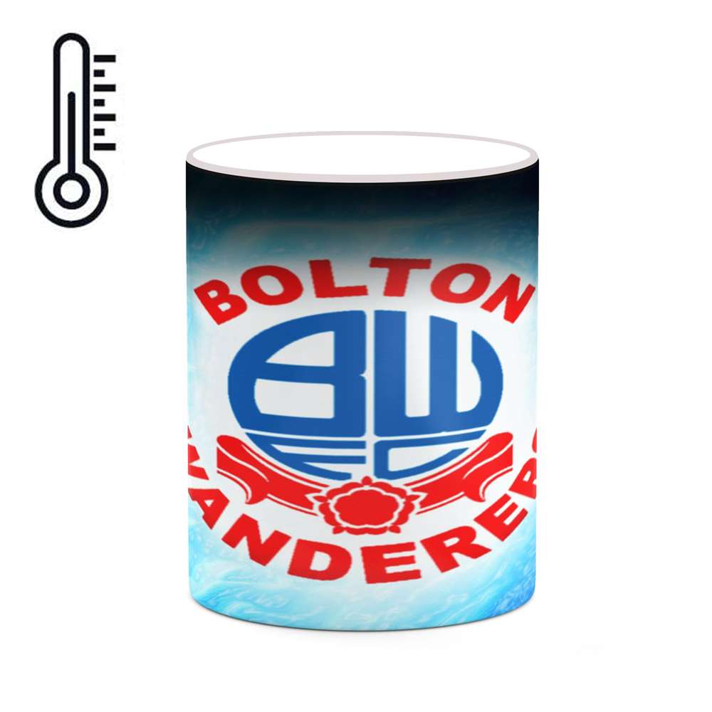 ماگ حرارتی کاکتی طرح تیم Bolton2 مدل mgh19667