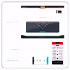 برچسب پوششی ماهوت مدل Hermes-Logo مناسب برای تبلت مایکروسافت Surface Pro 3 2014