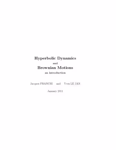 خرید و دانلود نسخه کامل کتاب Hyperbolic Dynamics and Brownian Motion: An Introduction