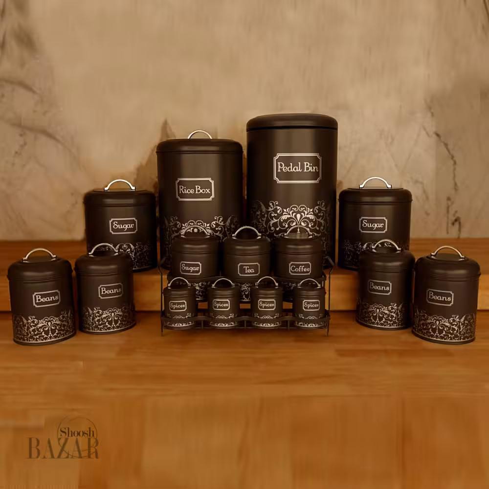 سرویس آشپزخانه 16 پارچه بی وی کی مدل Spiral کد 805381