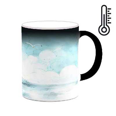 ماگ حرارتی کاکتی طرح دنیای فانتزی مدل mgh18626