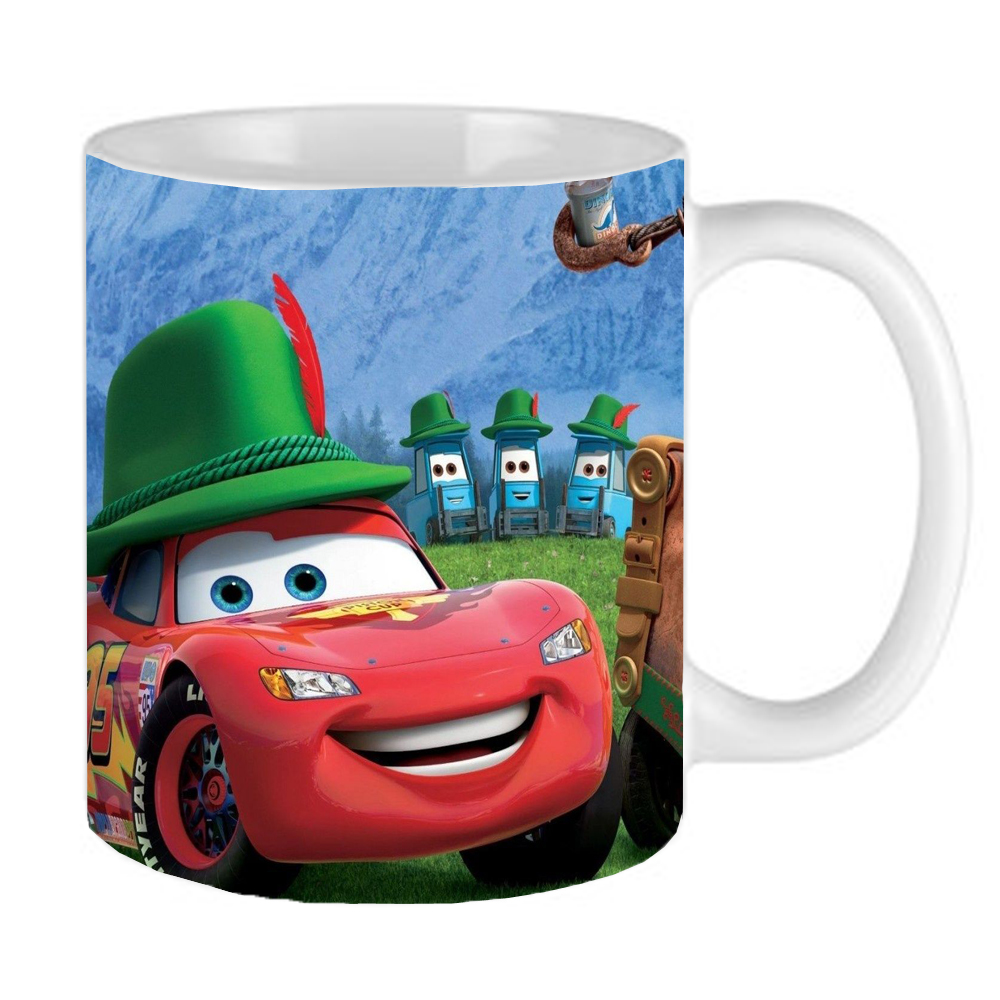 ماگ طرح کارتن ماشین ها مک کویین مدل CARS 10