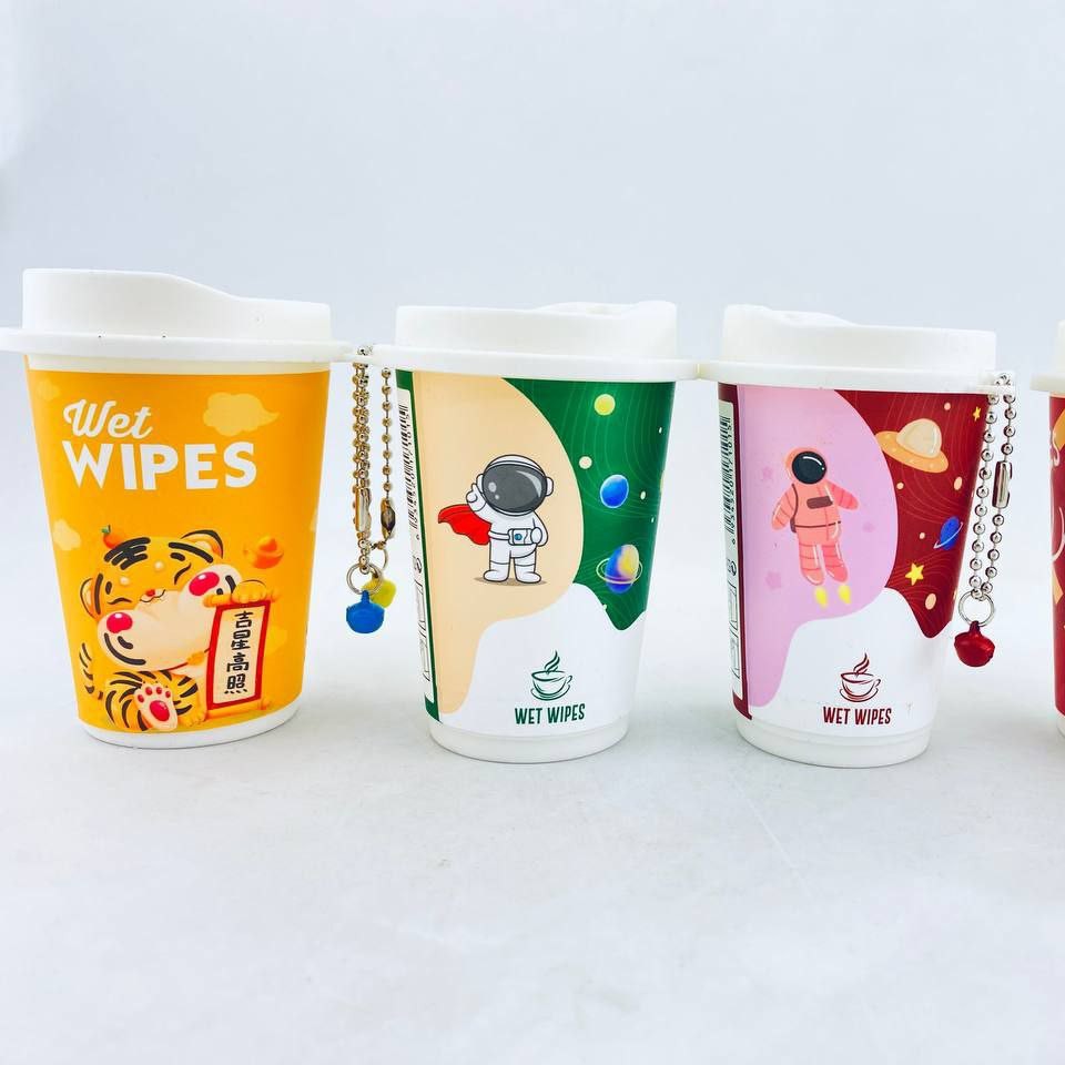 دستمال مرطوب کاپوچینو فانتزی