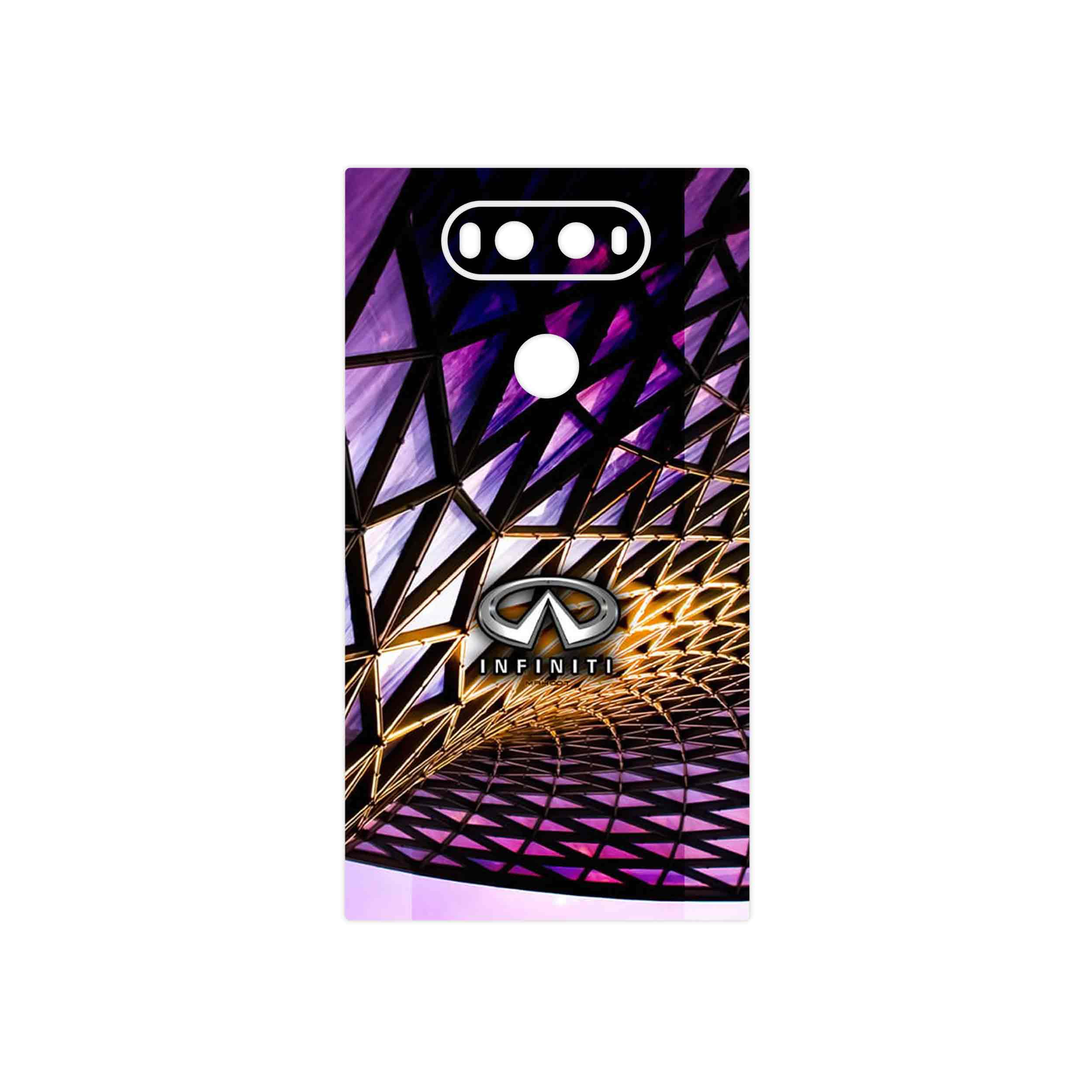 برچسب پوششی ماهوت مدل infinity مناسب برای گوشی موبایل ال جی V20