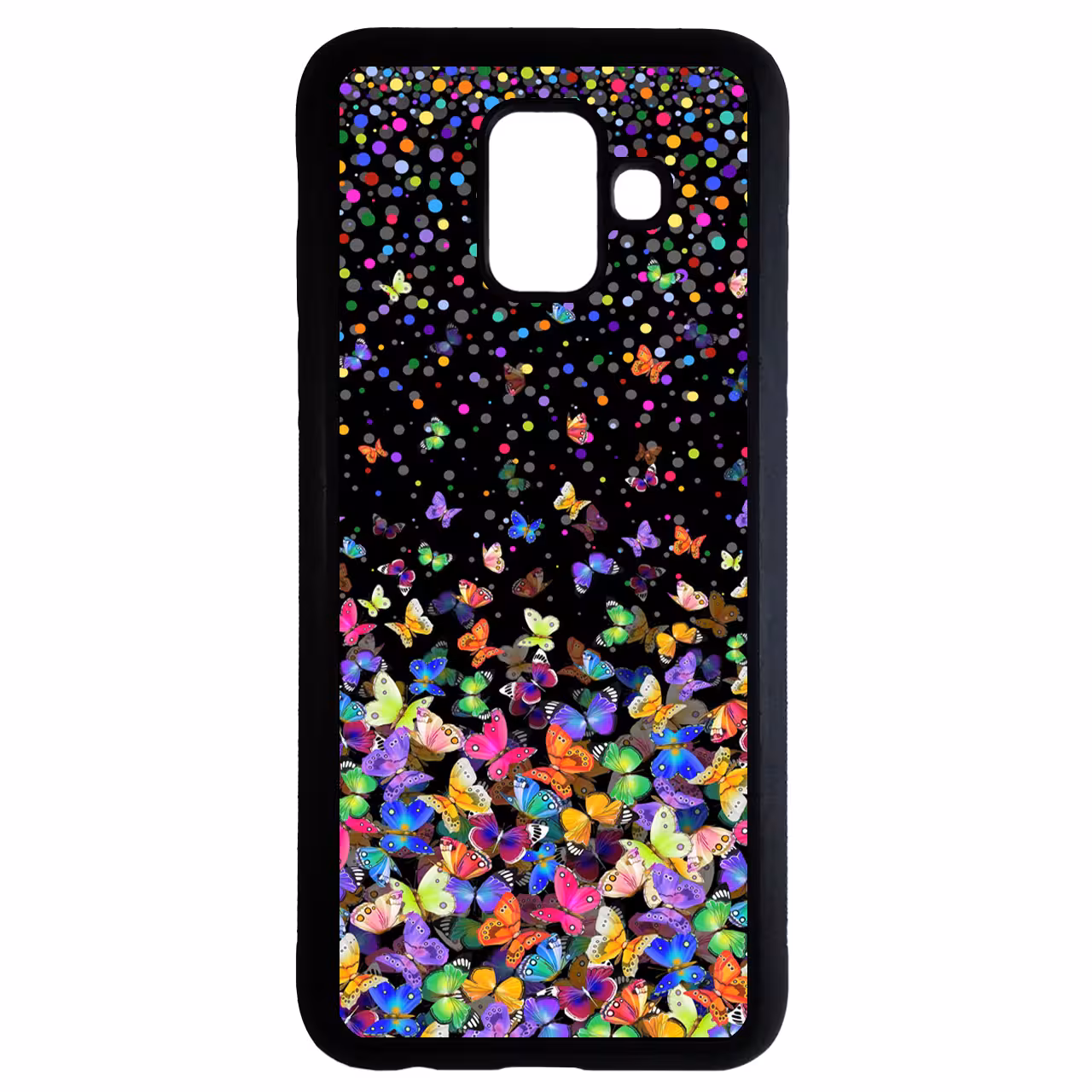 کاور طرح پروانه ها کد 1146 مناسب برای گوشی موبایل سامسونگ galaxy a6 plus