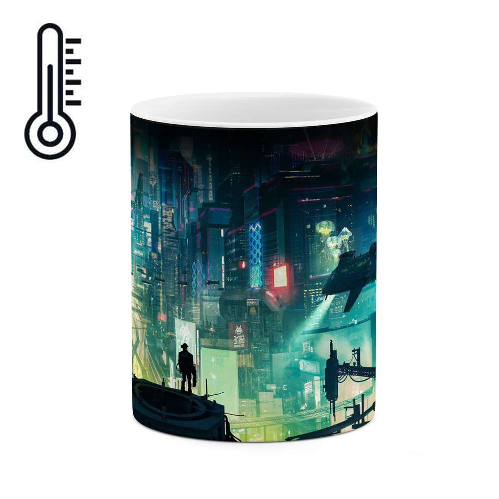 ماگ حرارتی طرح بازی Cyberpunk مدل mgph12093