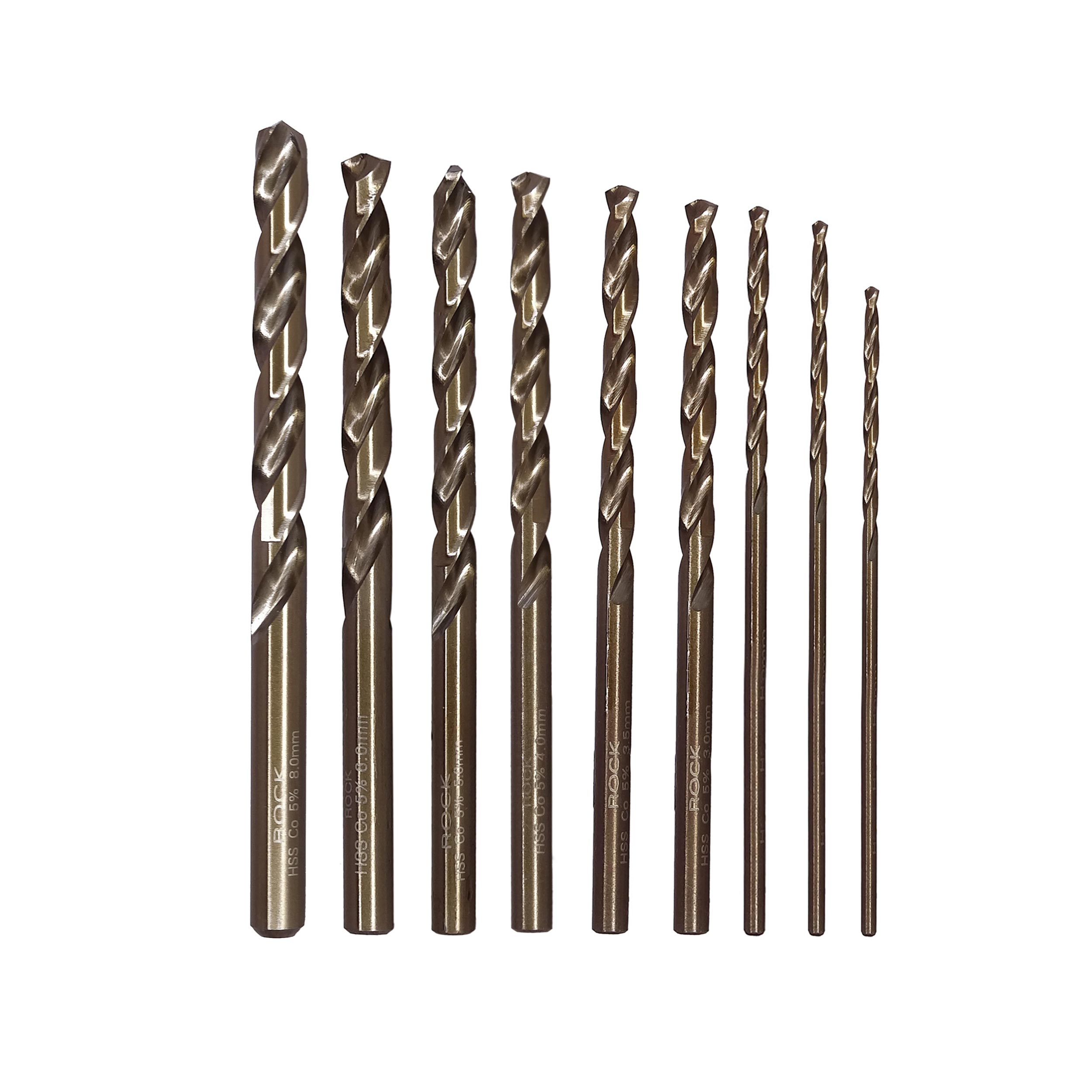 مته فلز راک مدل MMA-1.5/8ROK مجموعه 9 عددی