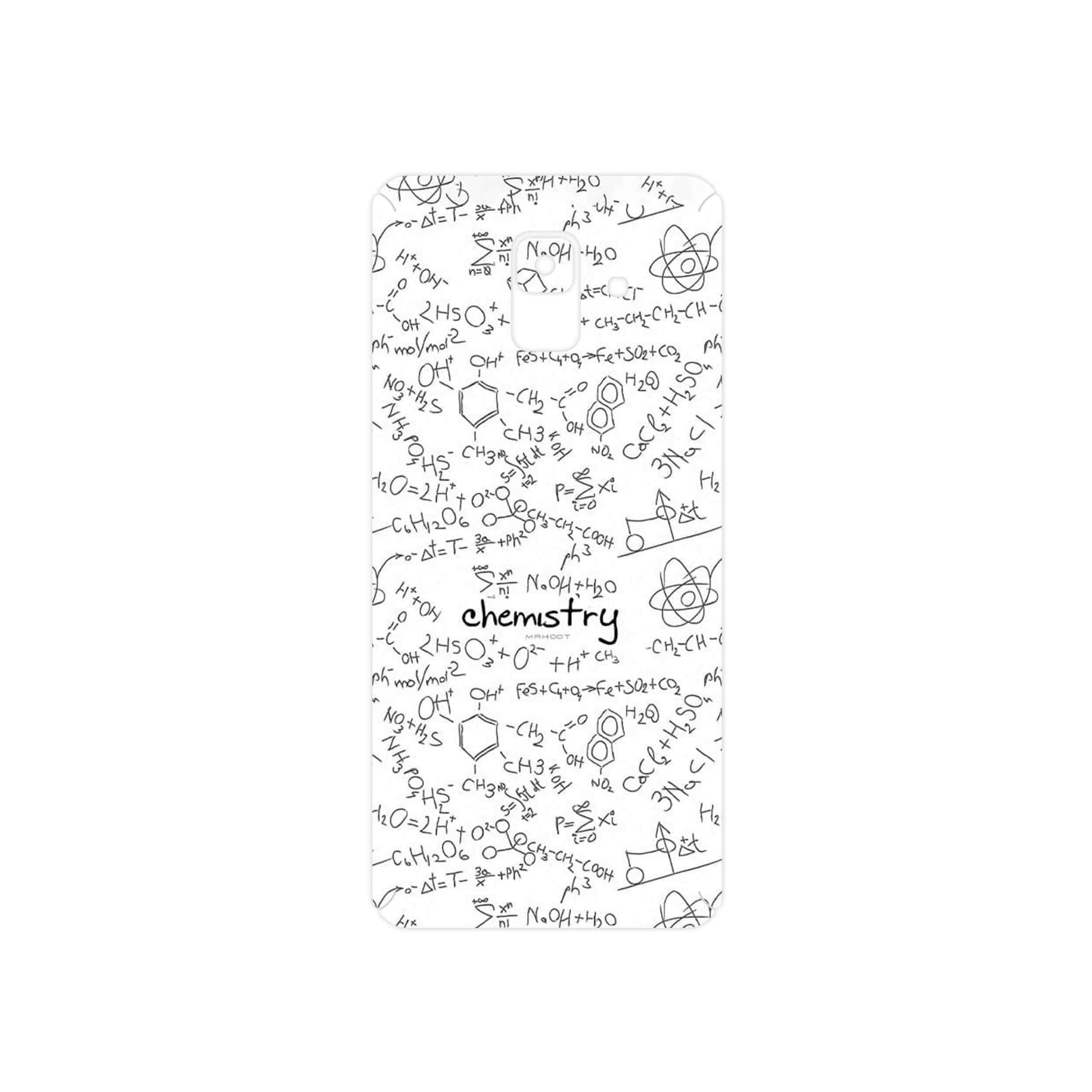 برچسب پوششی ماهوت مدل Chemistry Science مناسب برای گوشی موبایل سامسونگ Galaxy A6 2018