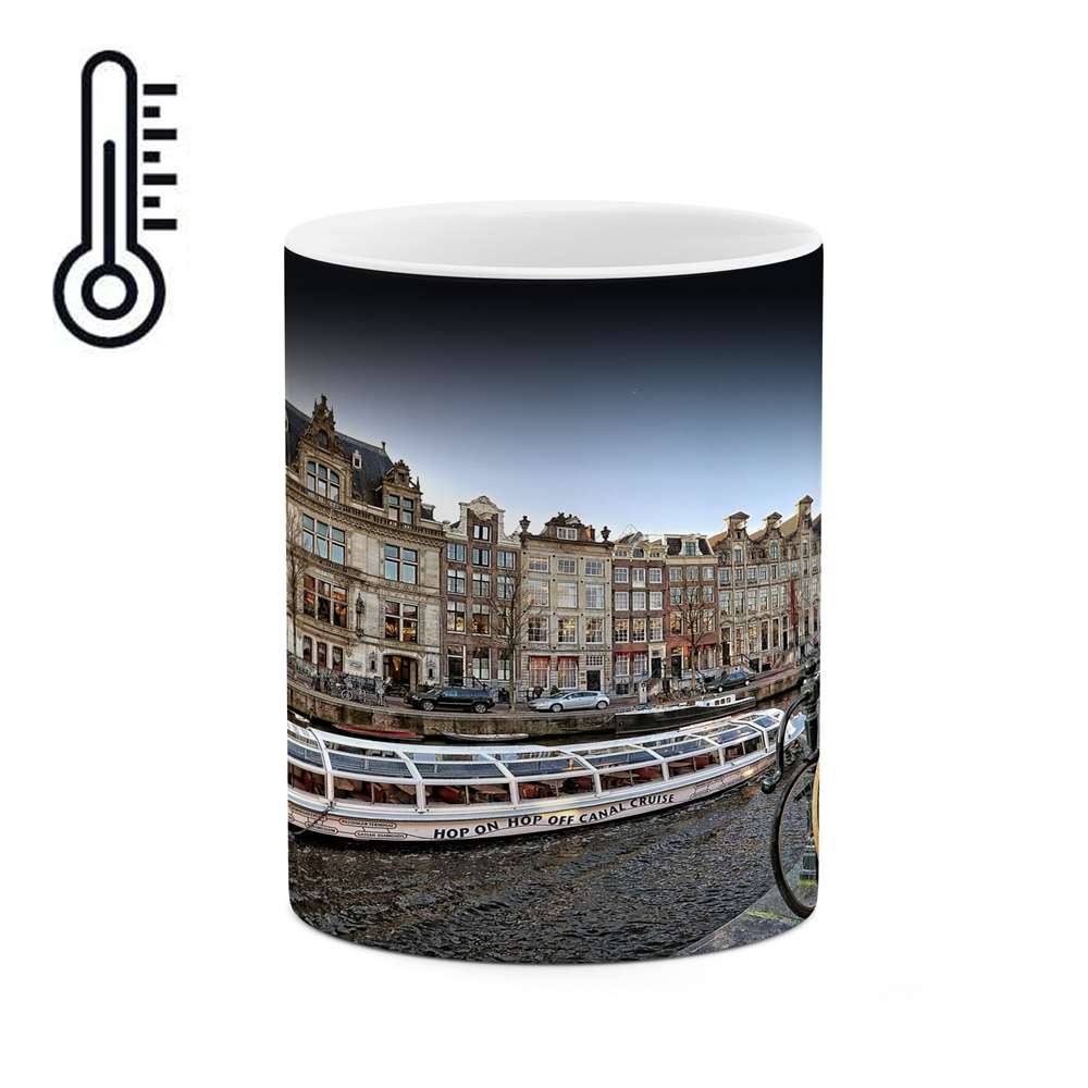 ماگ حرارتی کاکتی طرح شهر مدل mgh13440