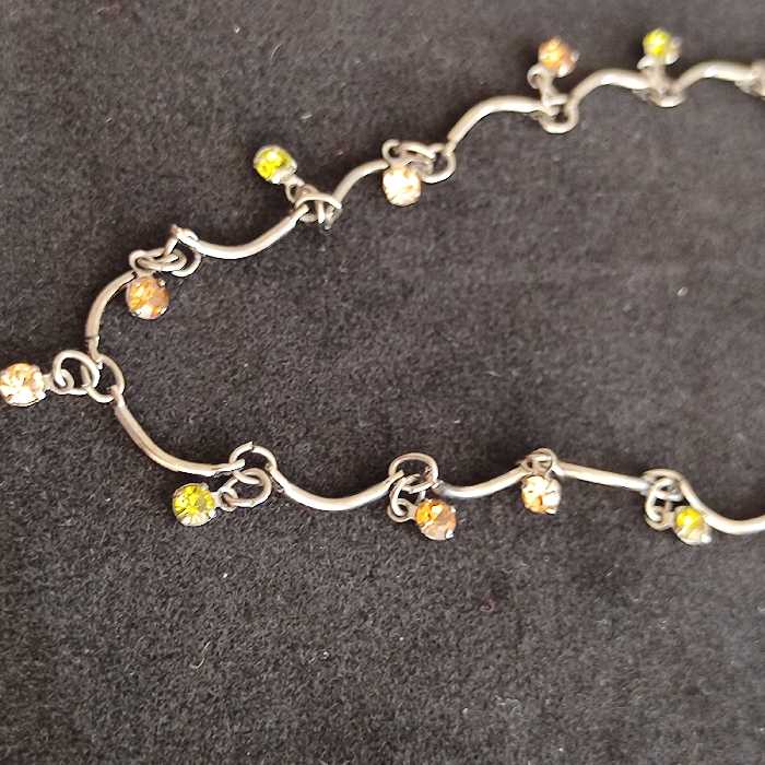 گردنبند بدل نگین دار