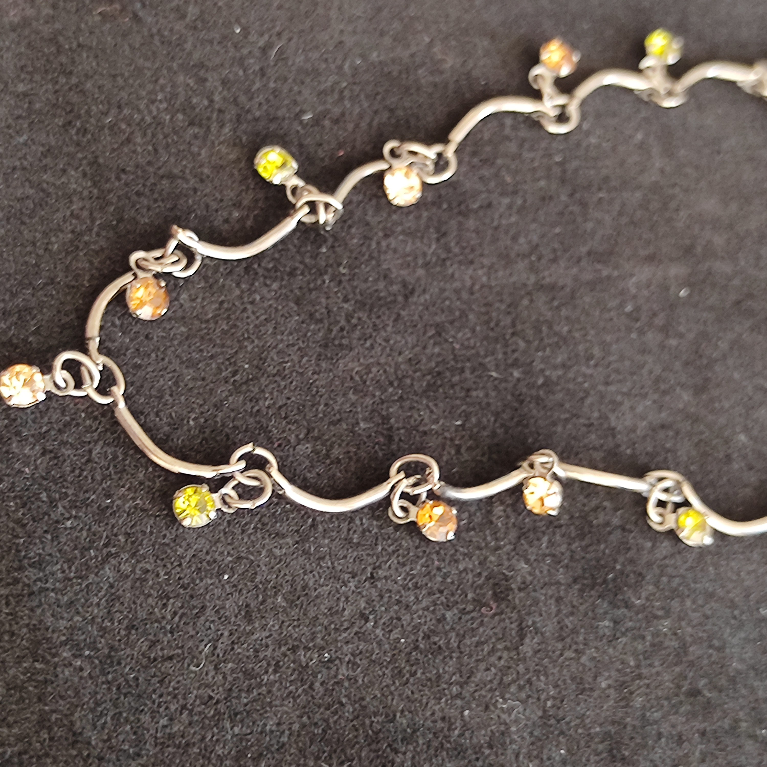 گردنبند بدل نگین دار