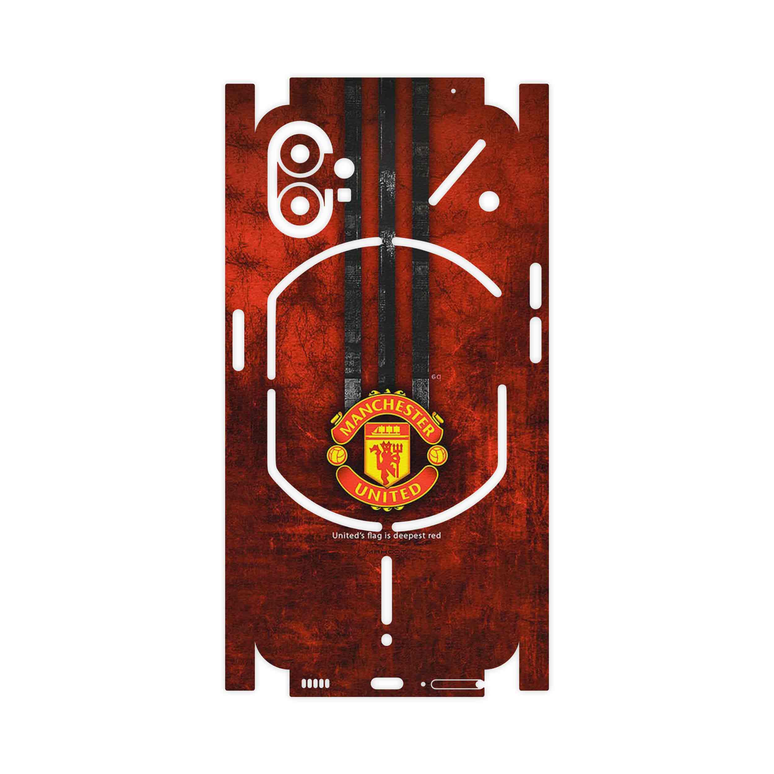 برچسب پوششی ماهوت مدل Manchester_United-FullSkin مناسب برای گوشی موبایل ناتینگ Phone 1