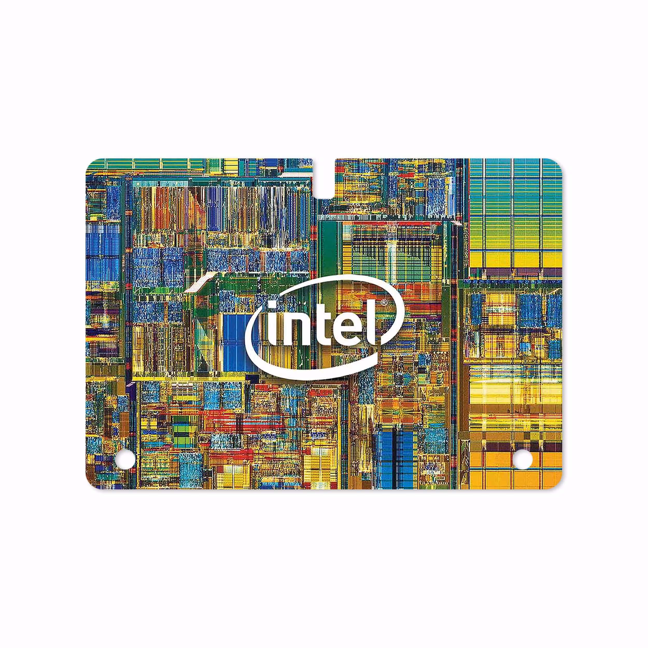 برچسب پوششی ماهوت مدل Intel Brand مناسب برای تبلت سامسونگ Galaxy Tab S 10.5 2014 T800