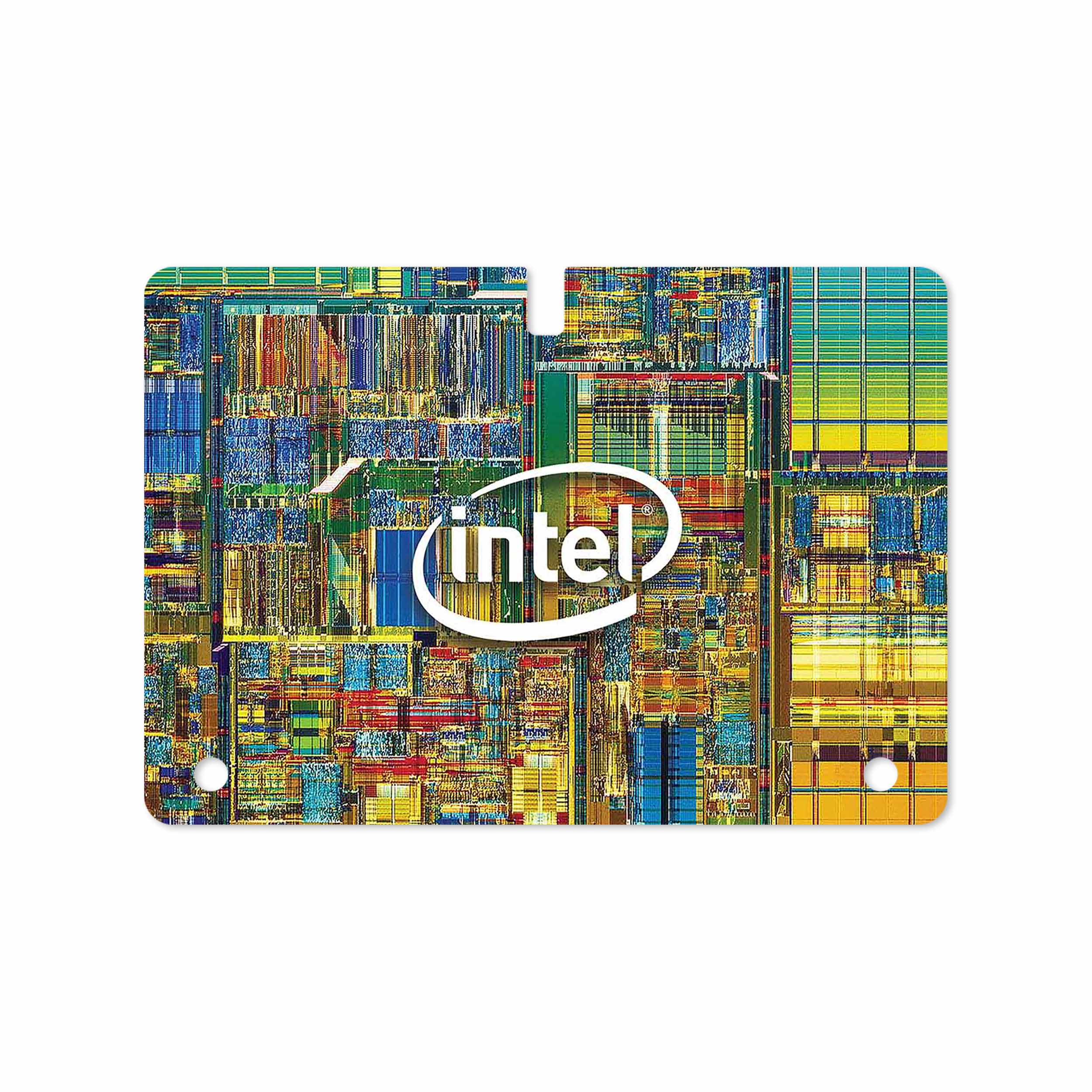 برچسب پوششی ماهوت مدل Intel Brand مناسب برای تبلت سامسونگ Galaxy Tab S 10.5 2014 T800