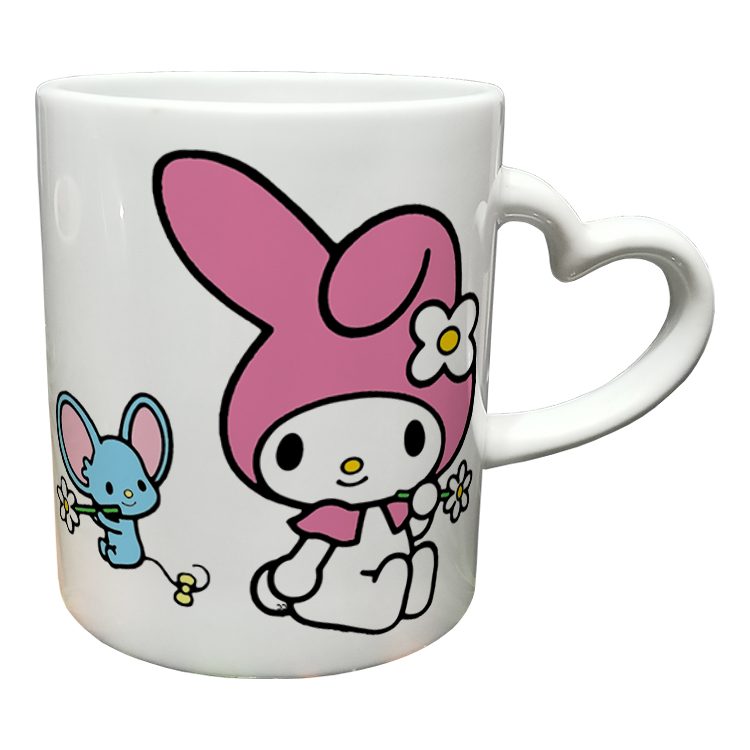 ماگ مدل دسته قلبی طرح کیتی کد 98