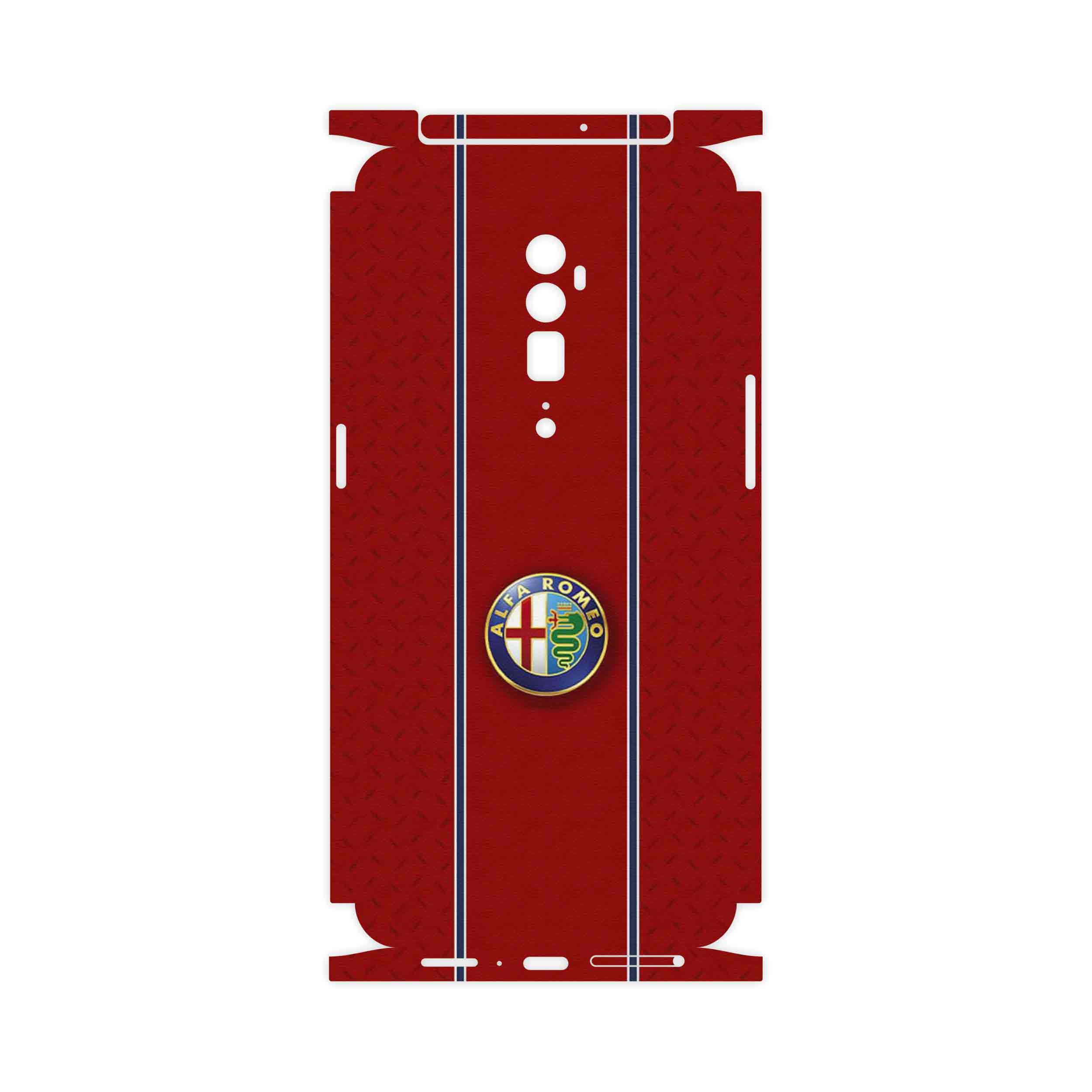 برچسب پوششی ماهوت مدل Alfa Romeo-FullSkin مناسب برای گوشی موبایل اپو RENO 10X