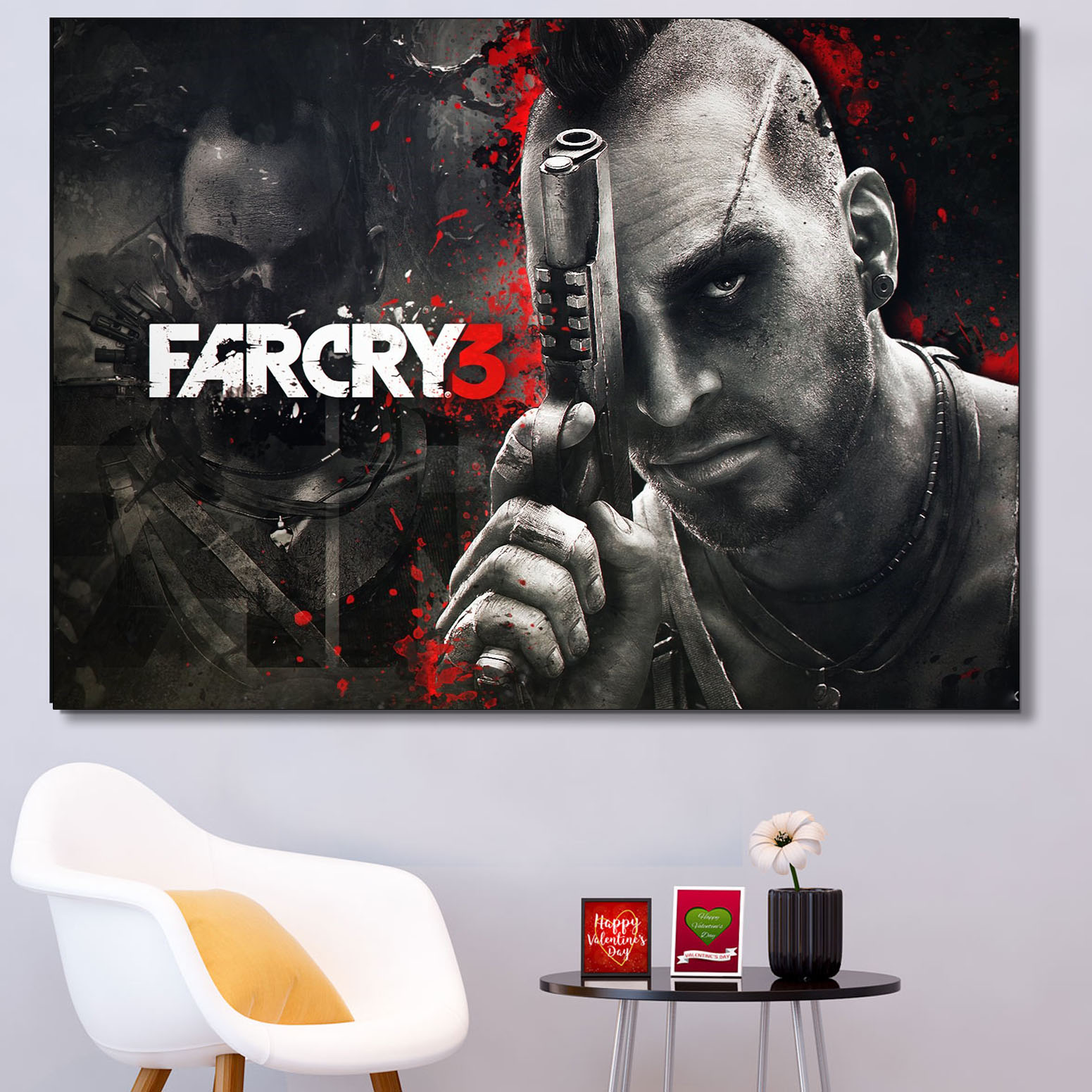 تابلو شاسی گالری استاربوی طرح بازی Farcry مدل Game 22