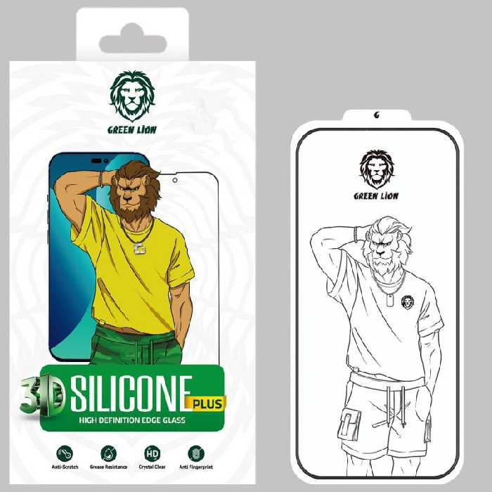 محافظ صفحه نمایش گرین مدل Silicone-HD Plus مناسب برای گوشی موبایل اپل iPhone 13 /13 pro / 14 | کالا برتری