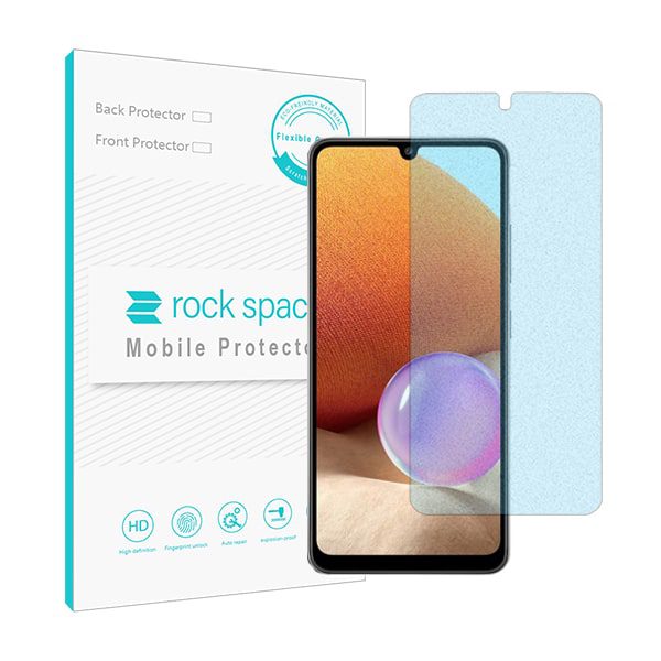گلس سامسونگ A32 5G مدل نانو هیدروژل مات آنتی بلو برند راک اسپیس کد S