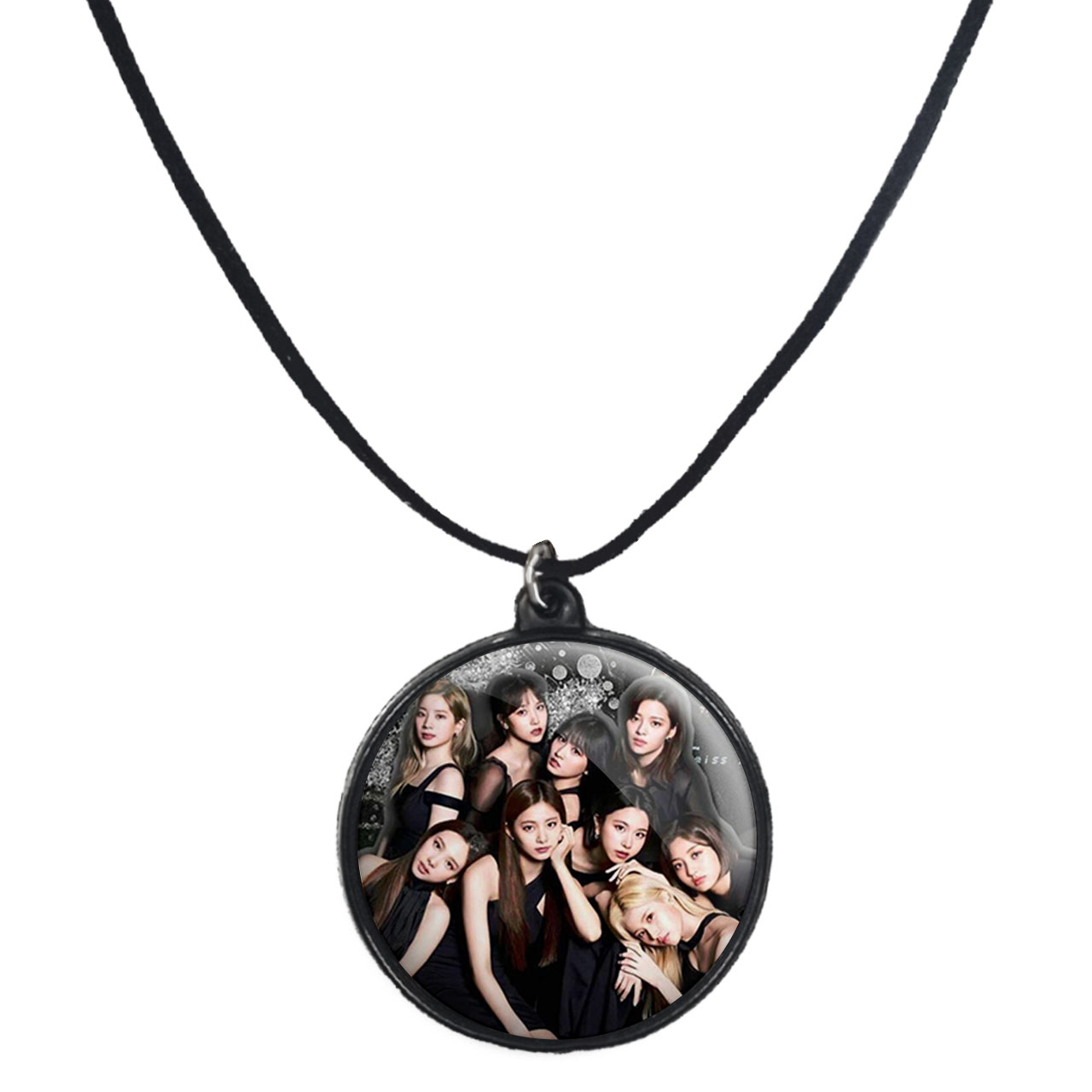 گردنبند پرمانه طرح تو ایس کد pmb.18263 مدل دو طرفه