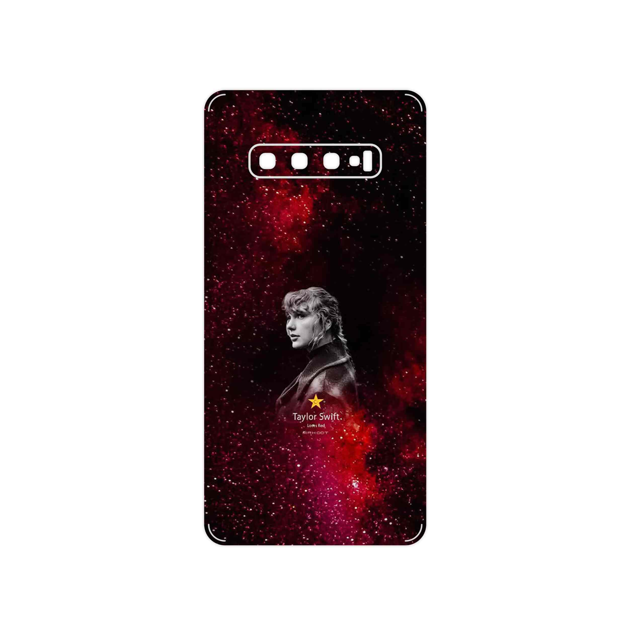 برچسب پوششی ماهوت مدل Taylor Swift مناسب برای گوشی موبایل سامسونگ Galaxy S10 Plus