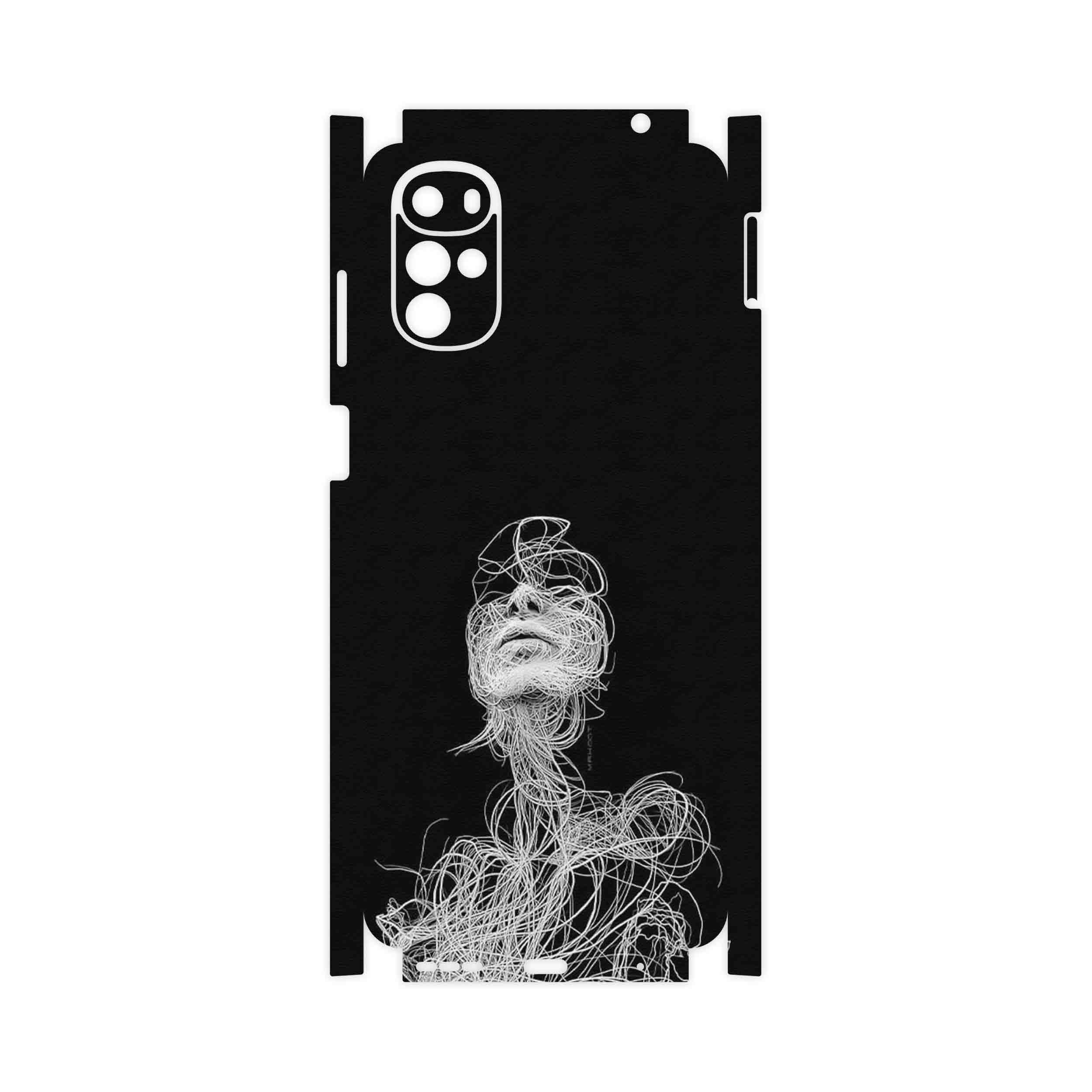 برچسب پوششی ماهوت مدل Strings Digital Art 2-FullSkin مناسب برای گوشی موبایل موتورولا Moto G22